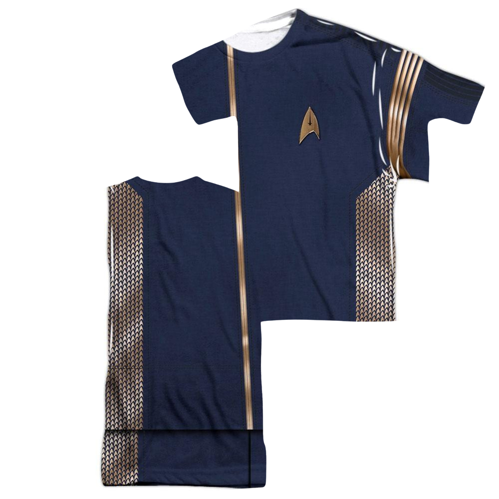 Star Trek Discovery Command Uniform (Front/Back Print) - Men's All-Over Print T-Shirt Men's All-Over Print T-Shirt Star Trek