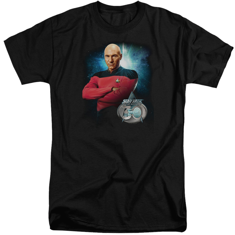 Star Trek Picard 30 Men's Tall Fit T-Shirt Men's Tall Fit T-Shirt Star Trek