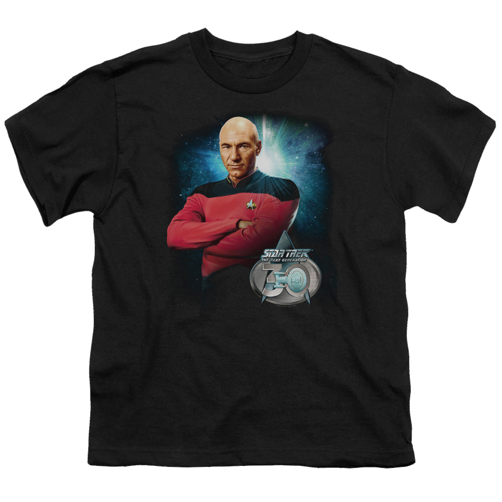 Star Trek The Next Generation Picard 30 - Youth T-Shirt Youth T-Shirt (Ages 8-12) Star Trek