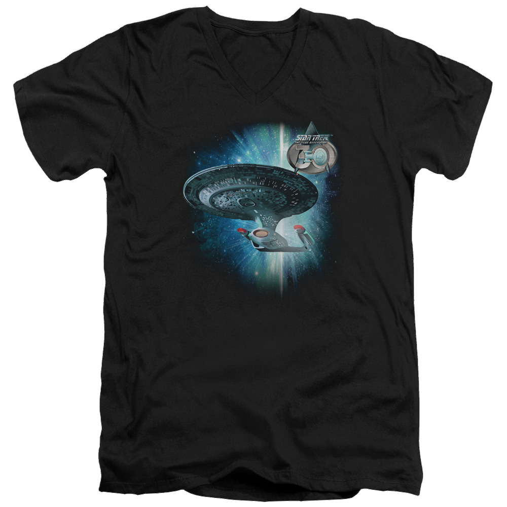Star Trek Ship 30 Men's V-Neck T-Shirt Men's V-Neck T-Shirt Star Trek