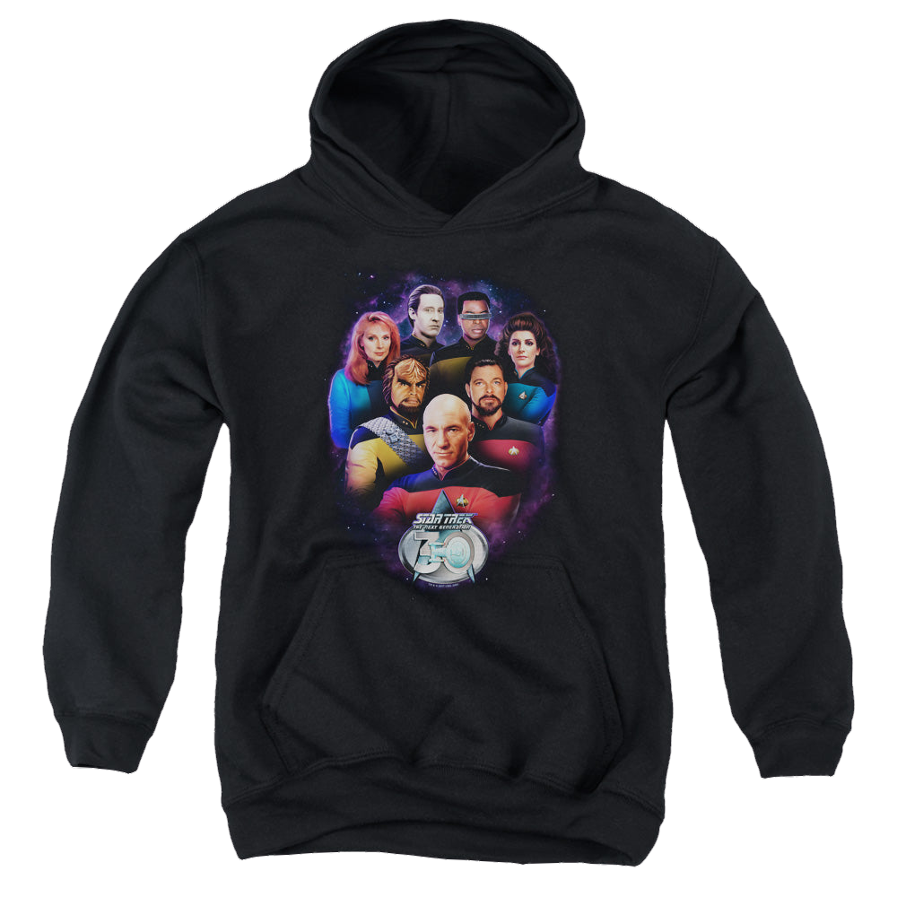 Star Trek The Next Generation Crew 30 - Youth Hoodie Youth Hoodie (Ages 8-12) Star Trek