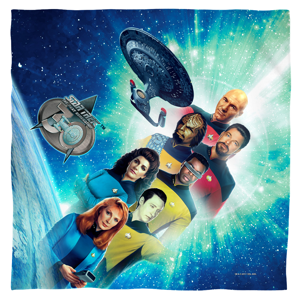 Star Trek The Next Generation 30 Crew - Bandana Bandanas Star Trek