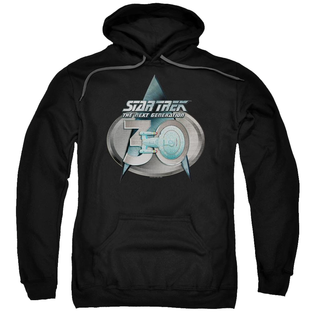 Star Trek Tng 30 Logo Pullover Hoodie Pullover Hoodie Star Trek