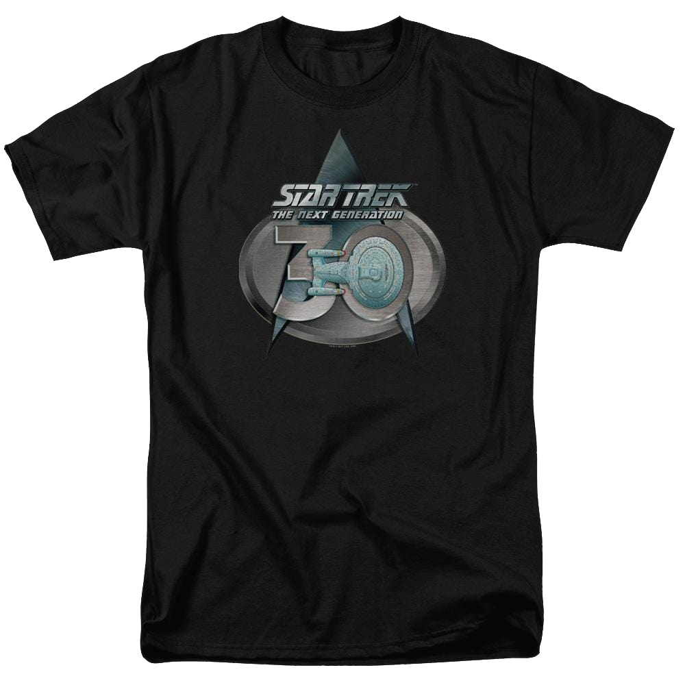 Star Trek Tng 30 Logo Men's Regular Fit T-Shirt Men's Regular Fit T-Shirt Star Trek