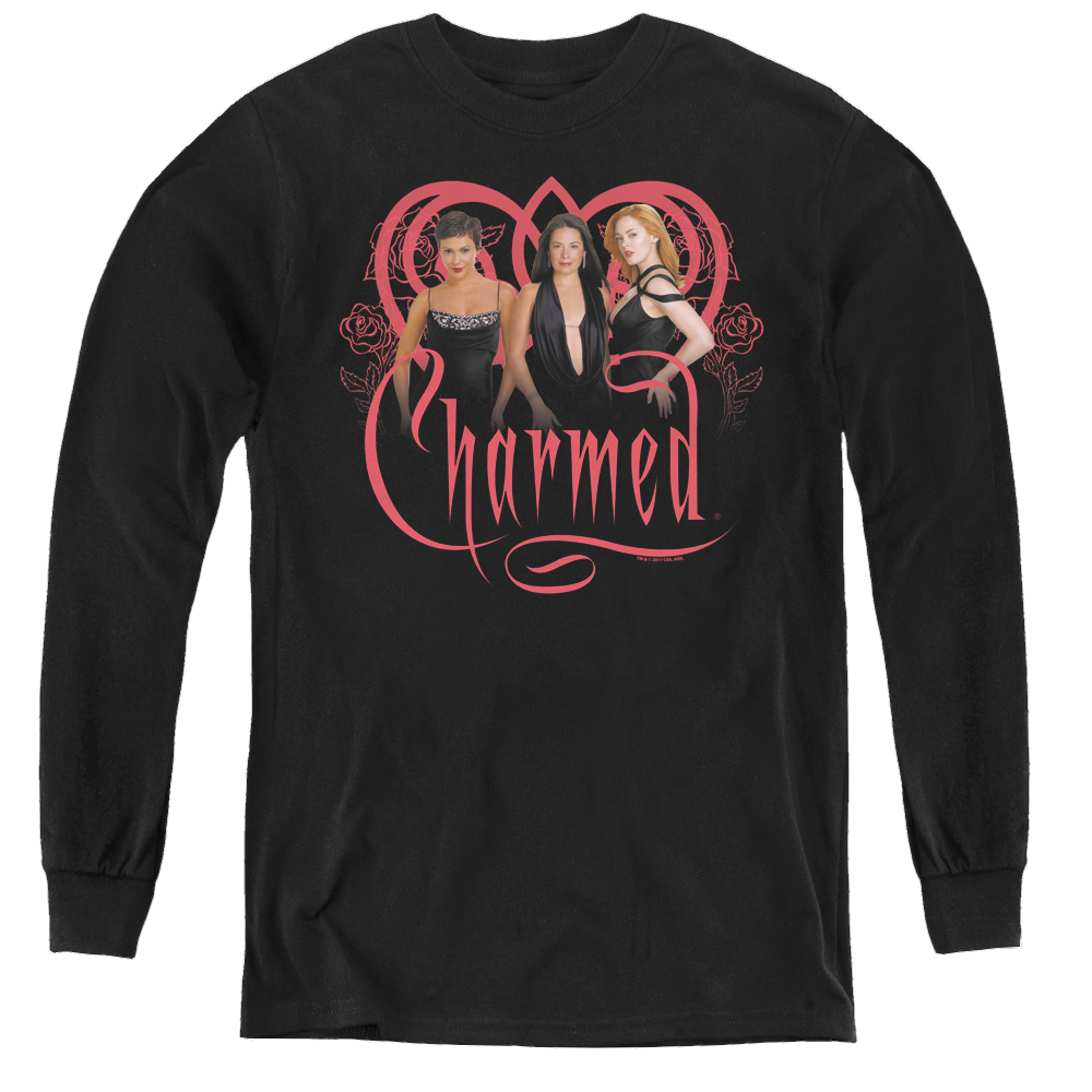 Charmed Charmed Girls - Youth Long Sleeve T-Shirt Youth Long Sleeve T-Shirt Charmed