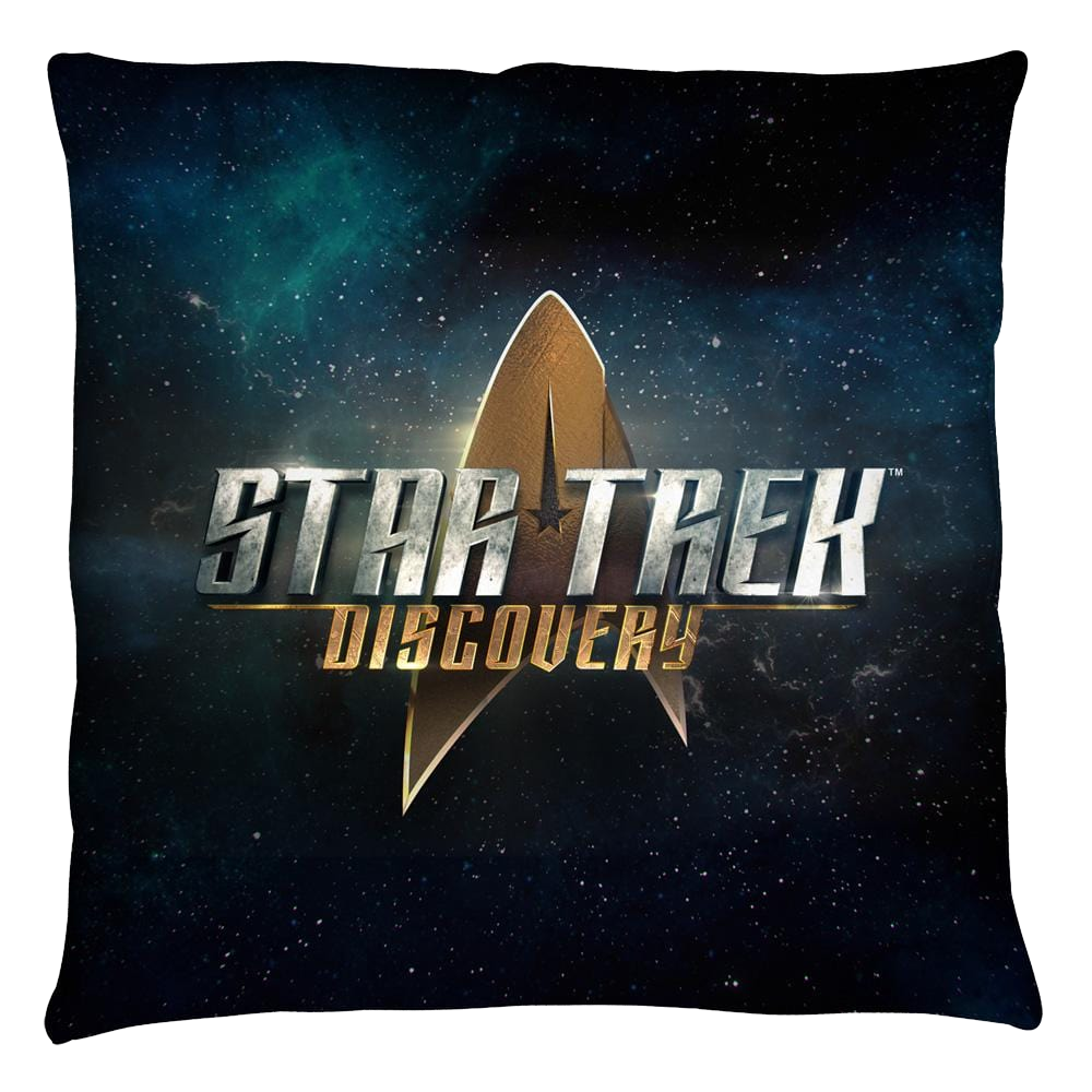 Star Trek Discovery Star Trek Discovery Logo - Throw Pillows Throw Pillows Star Trek