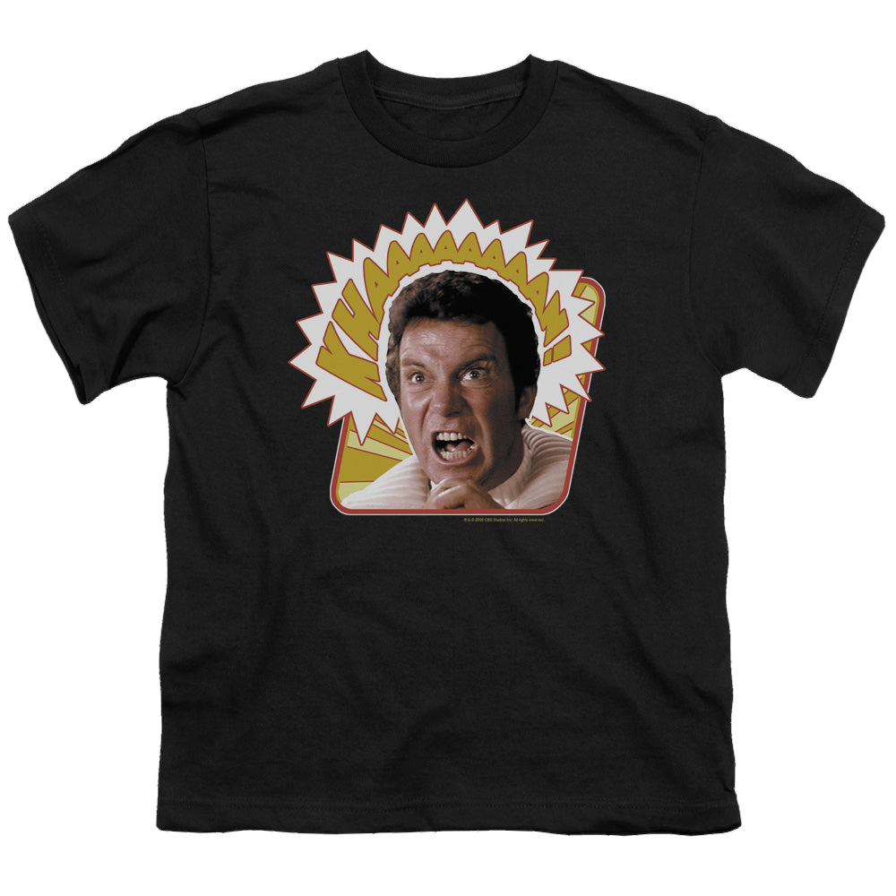 Star Trek The Original Series Khaaaaaan - Youth T-Shirt Youth T-Shirt (Ages 8-12) Star Trek