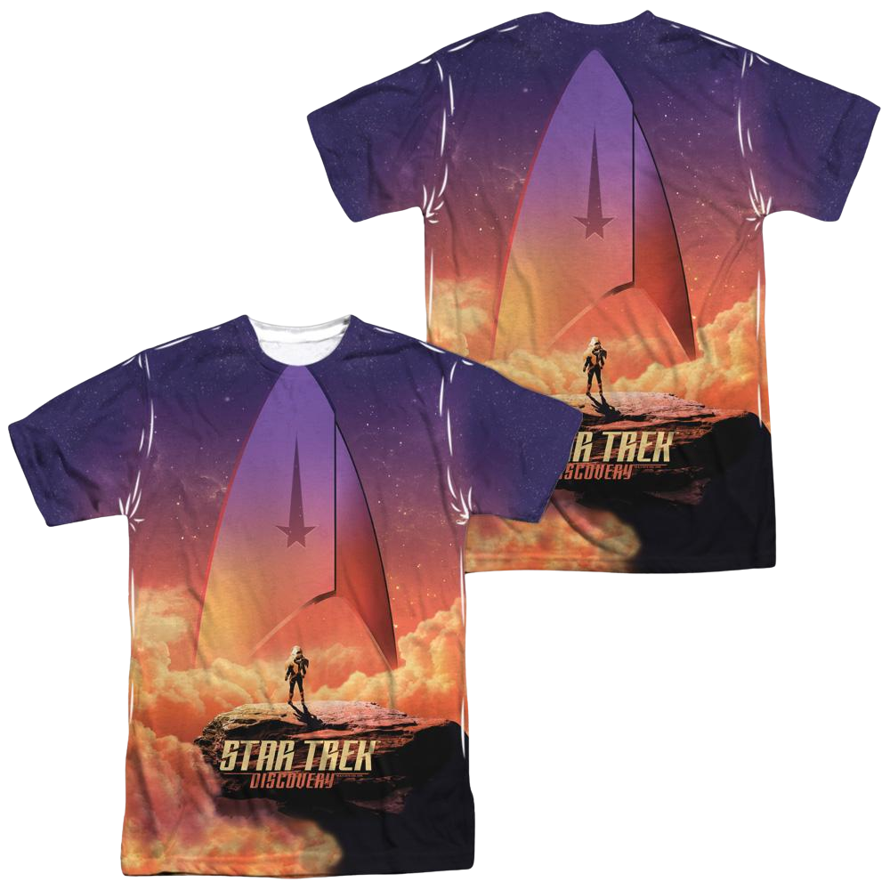 Star Trek Discovery Explore Men's All-Over Print T-Shirt Men's All-Over Print T-Shirt Star Trek