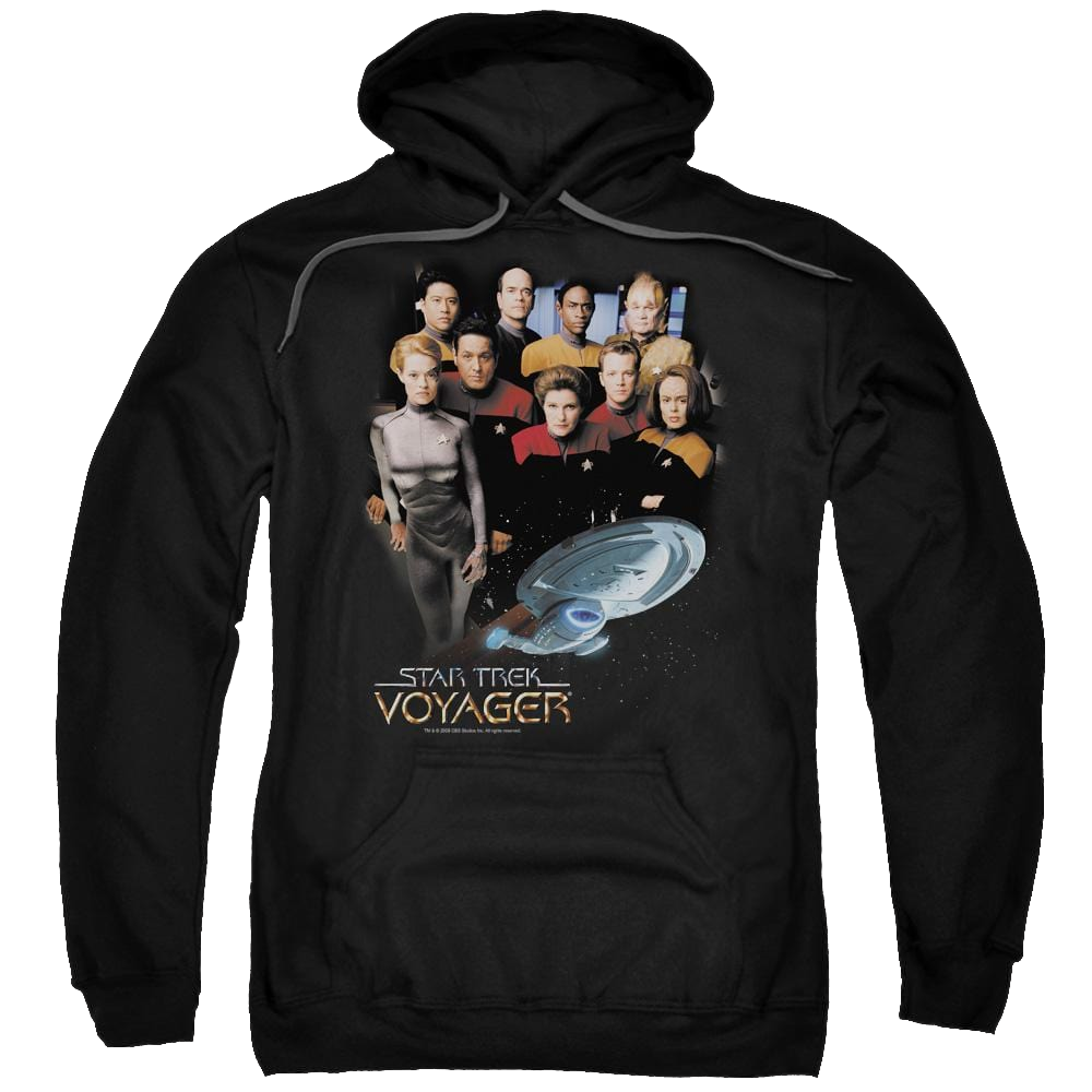 Star Trek Voyager Crew Pullover Hoodie Pullover Hoodie Star Trek