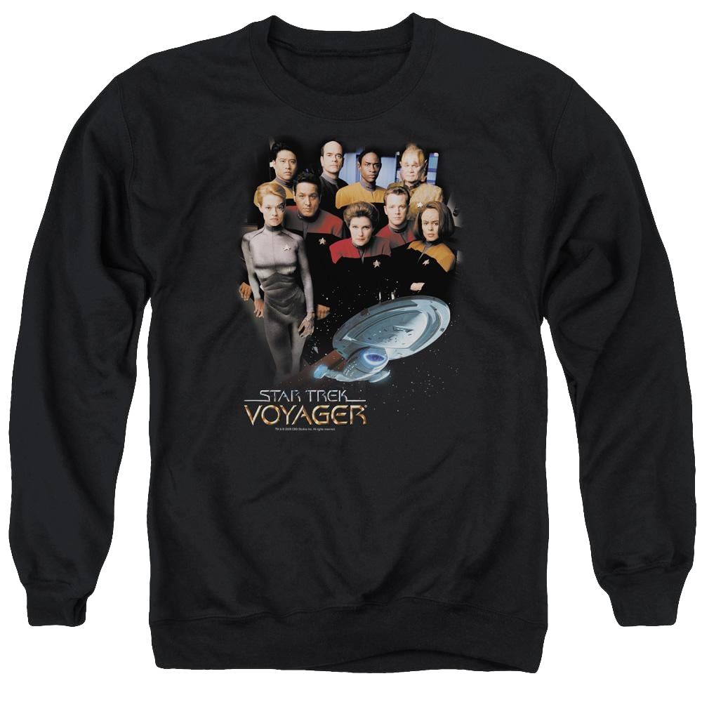 Star Trek Voyager Crew Men's Crewneck Sweatshirt Men's Crewneck Sweatshirt Star Trek