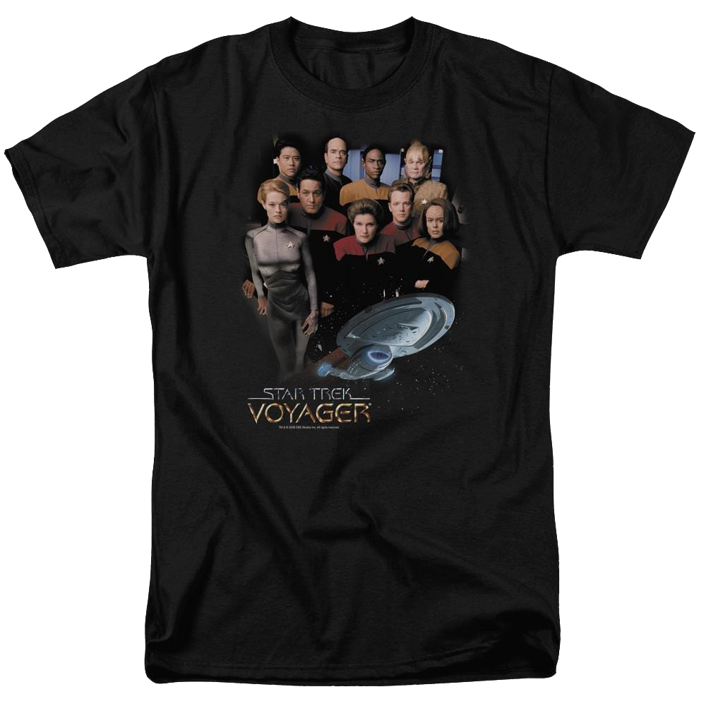 Star Trek Voyager Crew Men's Regular Fit T-Shirt Men's Regular Fit T-Shirt Star Trek