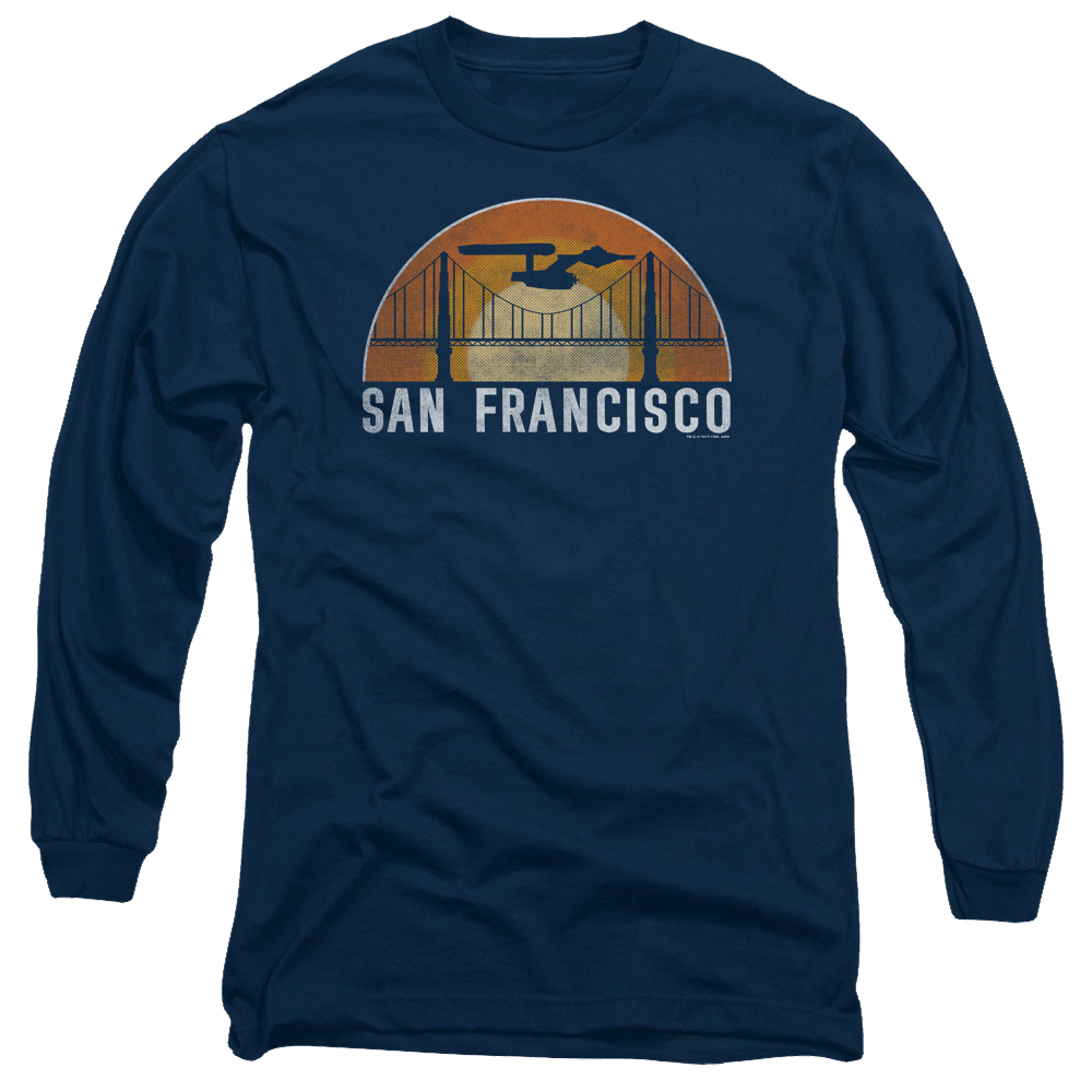 NCIS San Francisco Trek - Men's Long Sleeve T-Shirt Men's Long Sleeve T-Shirt NCIS