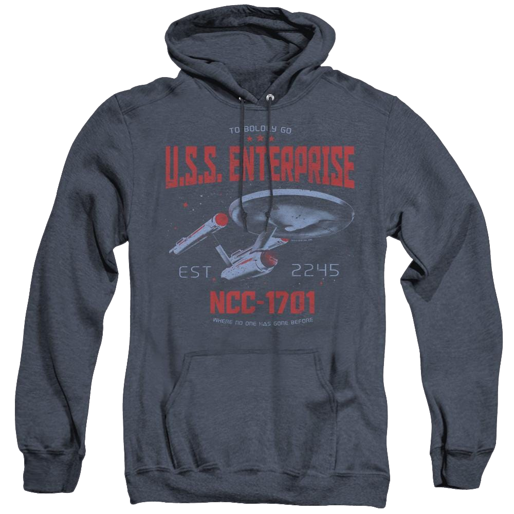 Star Trek The Original Series Stardate 2245 - Heather Pullover Hoodie Heather Pullover Hoodie Star Trek