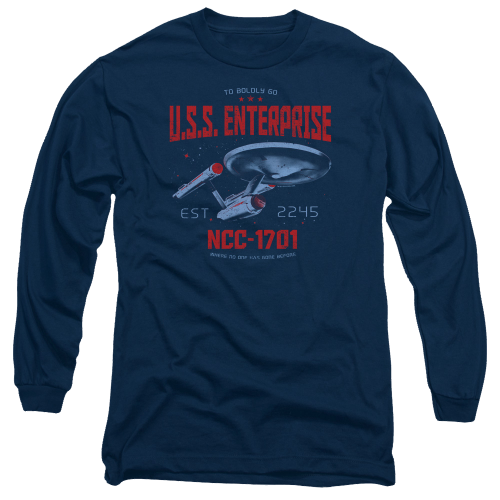 Star Trek Stardate 2245 Men's Long Sleeve T-Shirt Men's Long Sleeve T-Shirt Star Trek