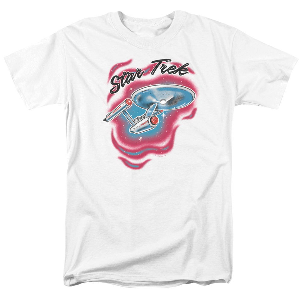 Star Trek Trek Airbrush Men's Regular Fit T-Shirt Men's Regular Fit T-Shirt Star Trek