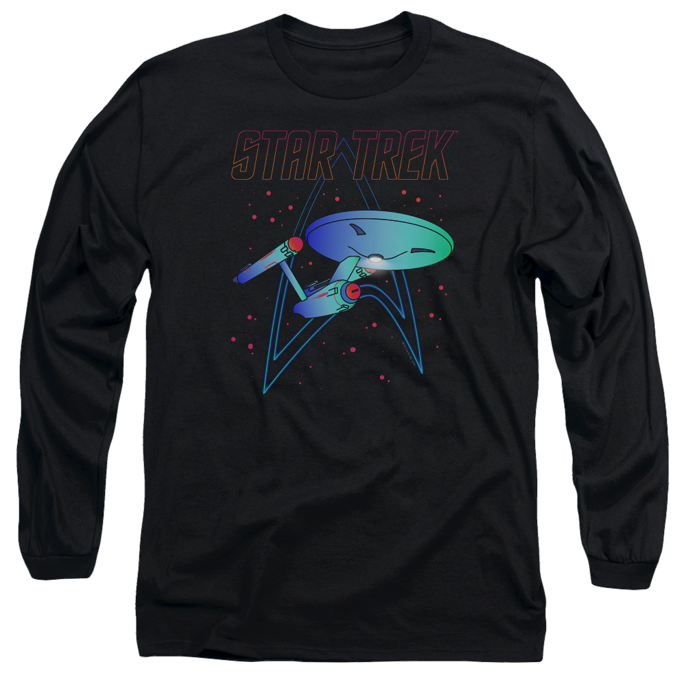 Star Trek Neon Trek Men's Long Sleeve T-Shirt Men's Long Sleeve T-Shirt Star Trek