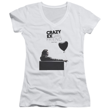 Crazy Ex-Girlfriend Crazy Ex Girlfriend - Juniors V-Neck T-Shirt Juniors V-Neck T-Shirt Crazy Ex-Girlfriend