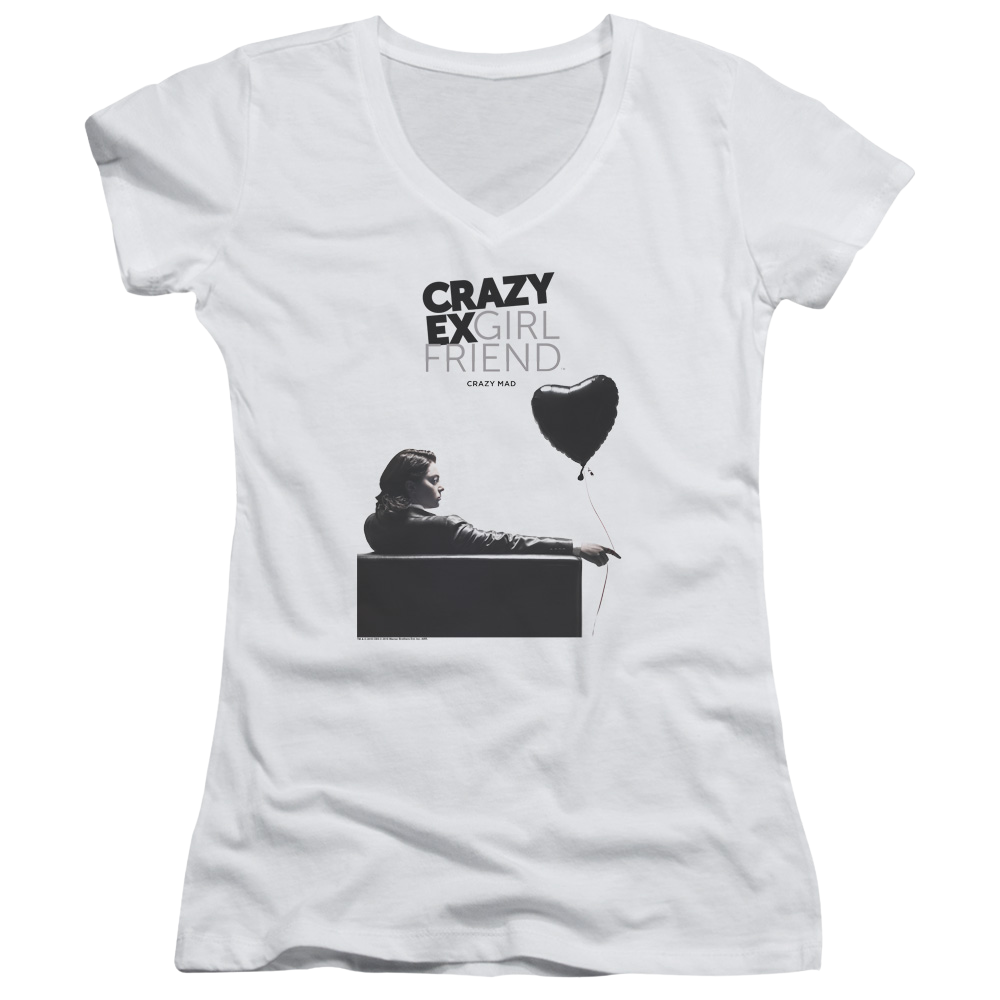 Crazy Ex-Girlfriend Crazy Ex Girlfriend - Juniors V-Neck T-Shirt Juniors V-Neck T-Shirt Crazy Ex-Girlfriend