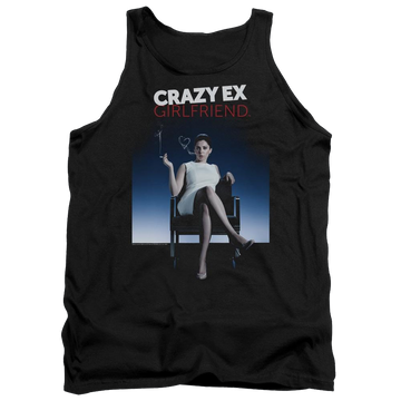 Black men's tank with Crazy Ex-Girlfriend Crazy Ex Girlfriend graphic