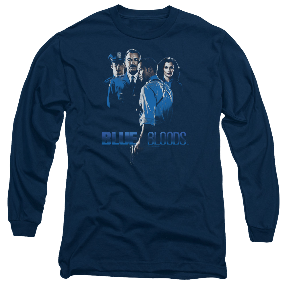 Blue Bloods Blue Bloods - Men's Long Sleeve T-Shirt Men's Long Sleeve T-Shirt Blue Bloods
