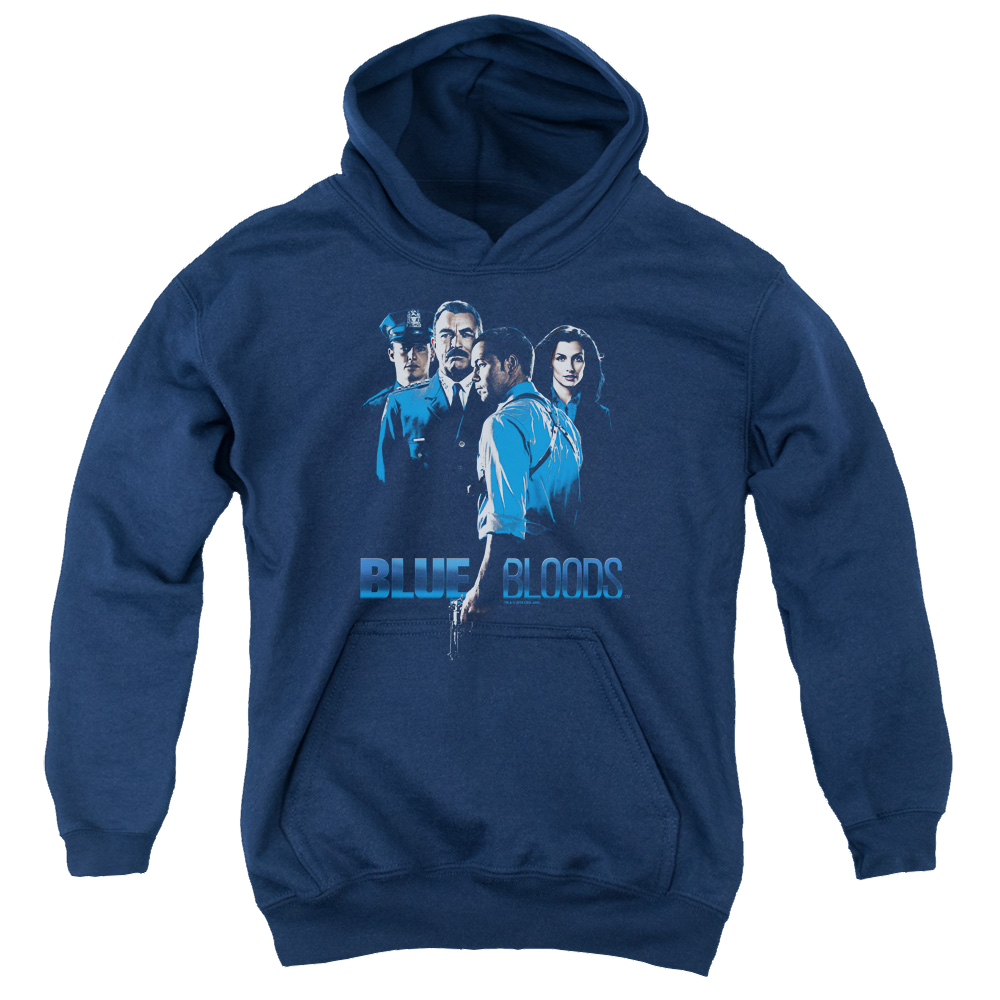 Blue Bloods Blue Bloods - Youth Hoodie Youth Hoodie (Ages 8-12) Blue Bloods