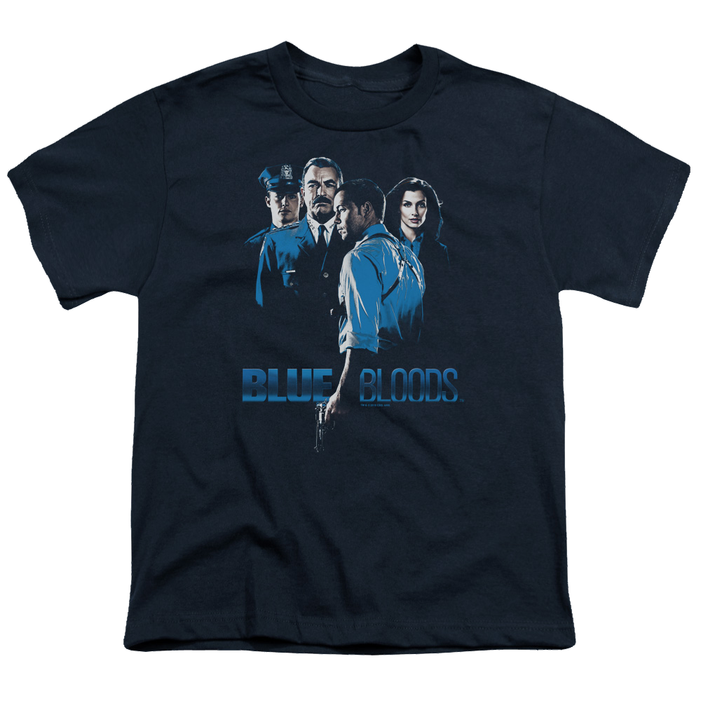 Blue Bloods Blue Bloods - Youth T-Shirt Youth T-Shirt (Ages 8-12) Blue Bloods