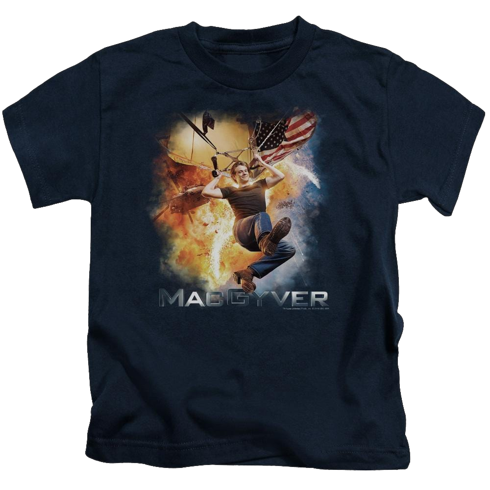 Macgyver Macgyver - Kid's T-Shirt Kid's T-Shirt (Ages 4-7) MacGyver