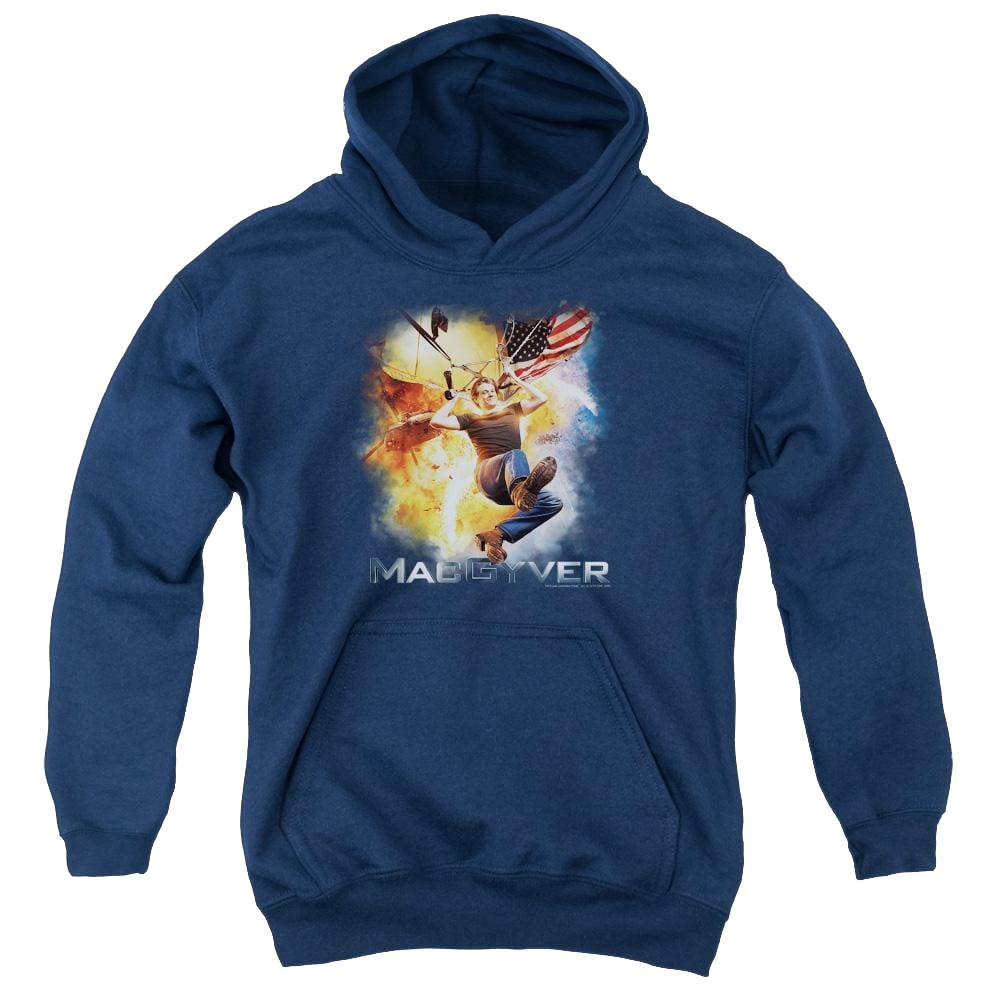 Macgyver Macgyver - Youth Hoodie Youth Hoodie (Ages 8-12) MacGyver