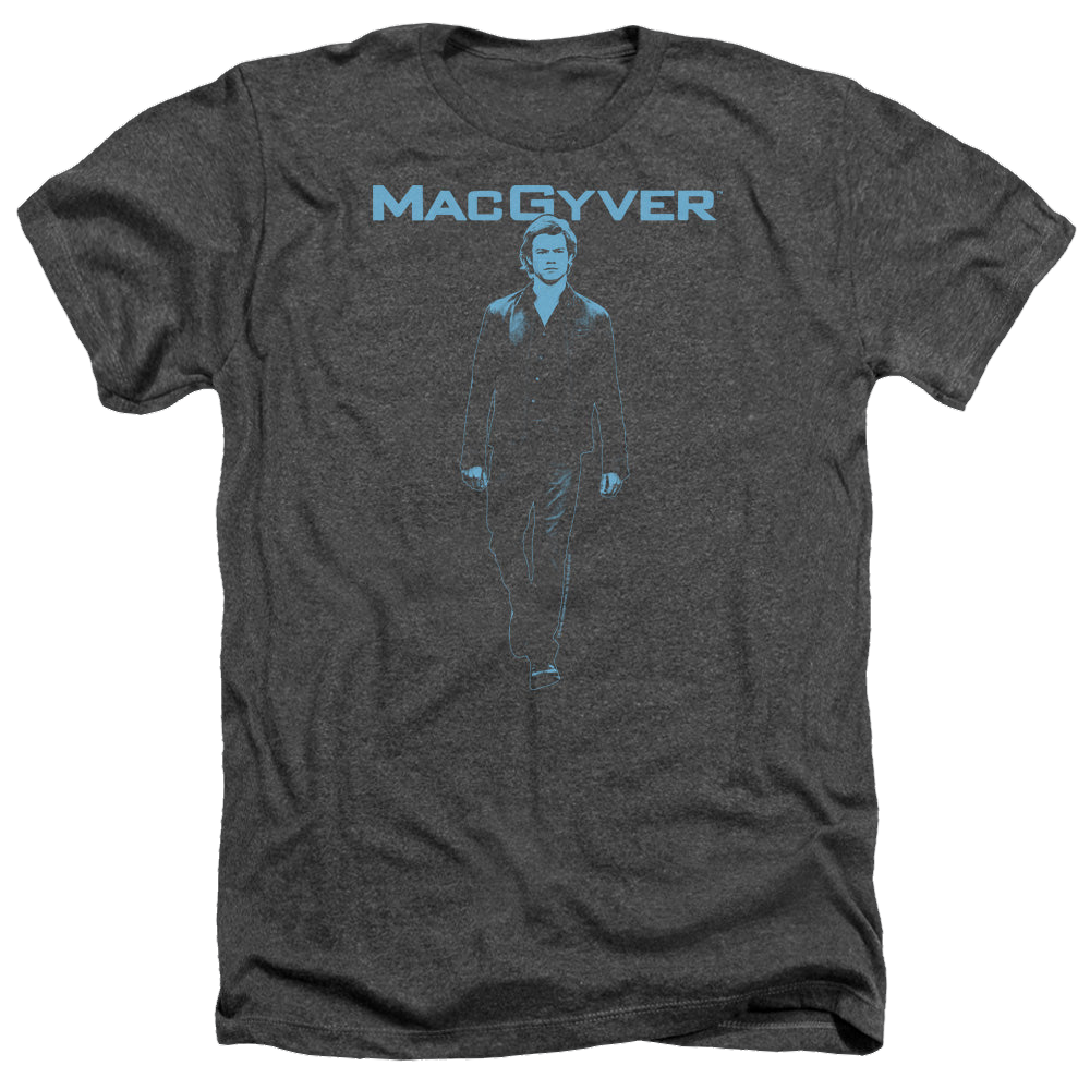 MacGyver Macgyver - Men's Heather T-Shirt Men's Heather T-Shirt MacGyver