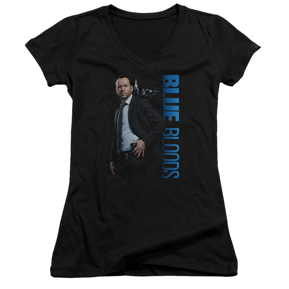 Blue Bloods Blue Bloods - Juniors V-Neck T-Shirt Juniors V-Neck T-Shirt Blue Bloods