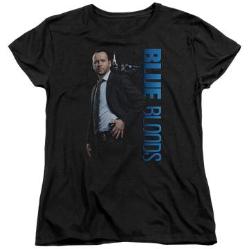 Black women's t-shirt with Blue Bloods graphic