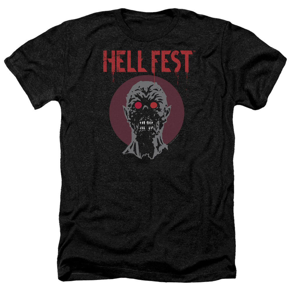Hell Fest Logo - Men's Heather T-Shirt Men's Heather T-Shirt Hell Fest