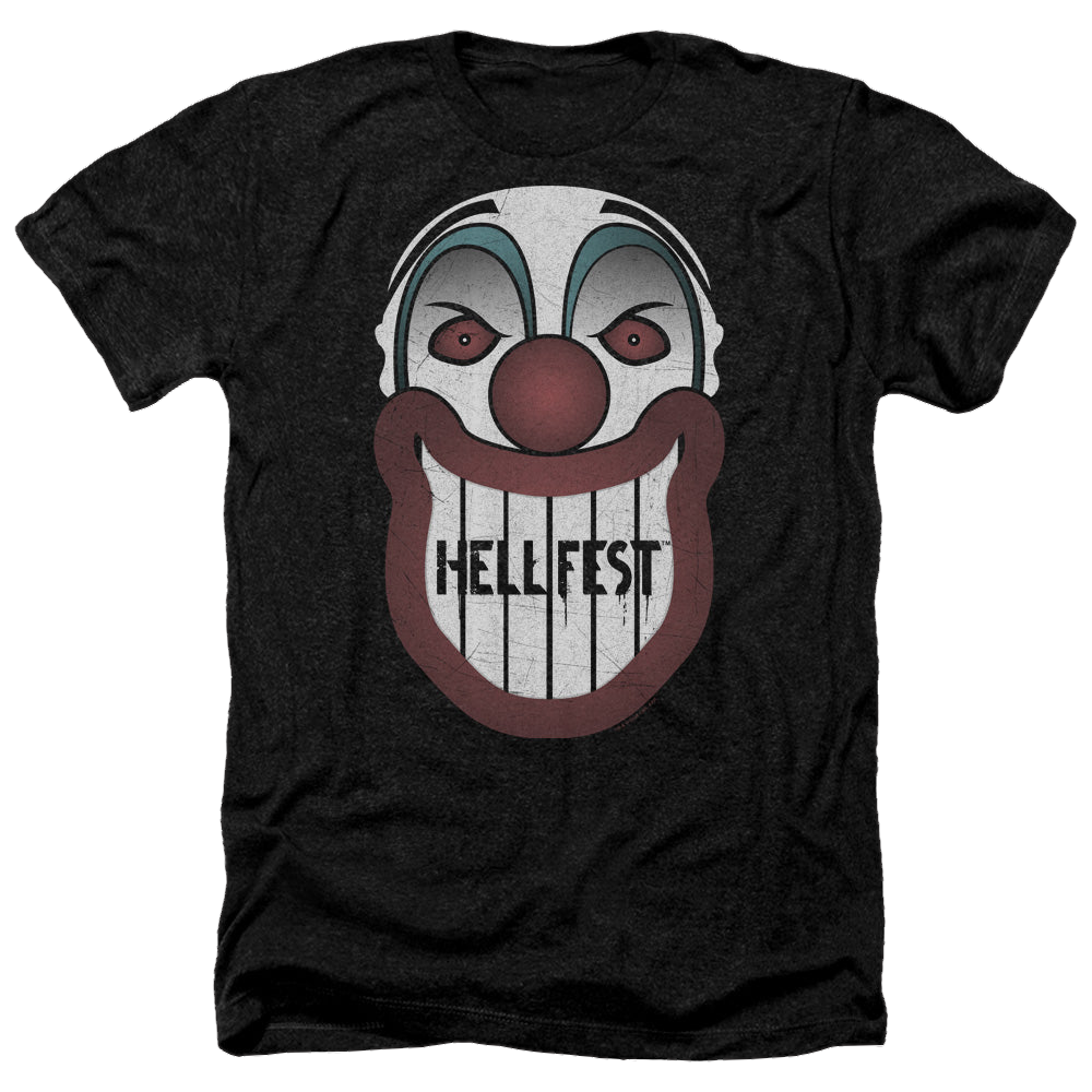 Hell Fest Facade - Men's Heather T-Shirt Men's Heather T-Shirt Hell Fest
