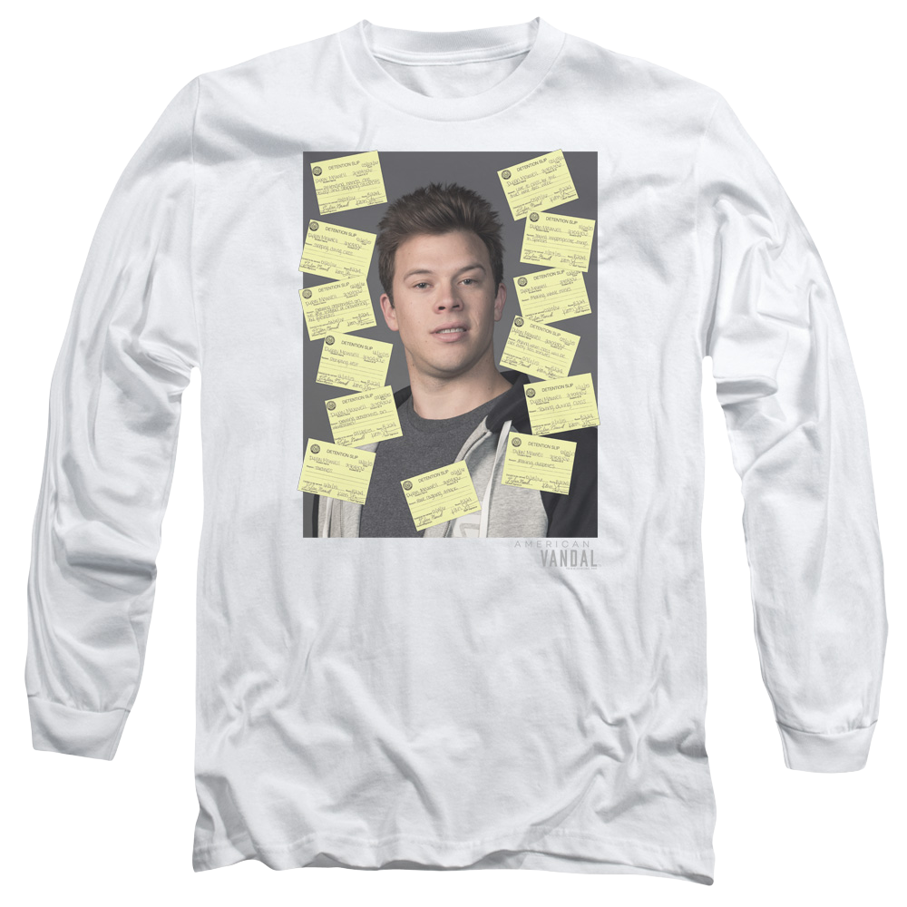 American Vandal Detention - Men's Long Sleeve T-Shirt Men's Long Sleeve T-Shirt American Vandal