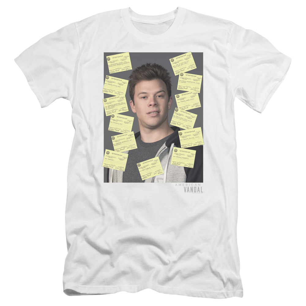 American Vandal Detention - Men's Premium Slim Fit T-Shirt Men's Premium Slim Fit T-Shirt American Vandal