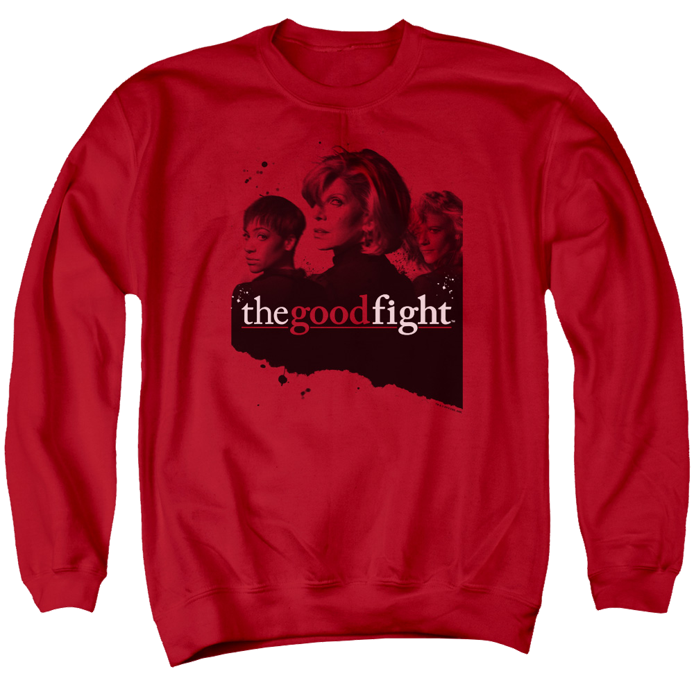 Good Fight, The Diane Lucca Maia - Men's Crewneck Sweatshirt Men's Crewneck Sweatshirt Good Fight