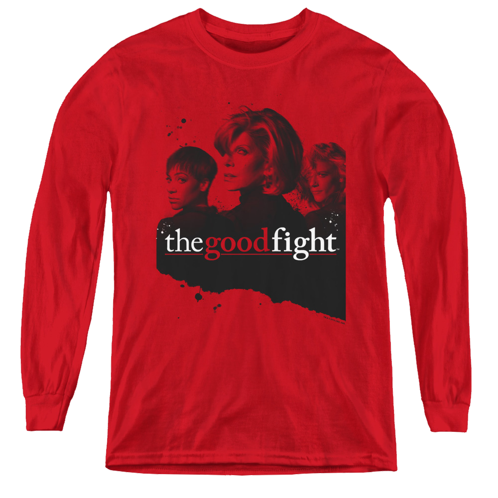 Good Fight, The Diane Lucca Maia - Youth Long Sleeve T-Shirt Youth Long Sleeve T-Shirt Good Fight