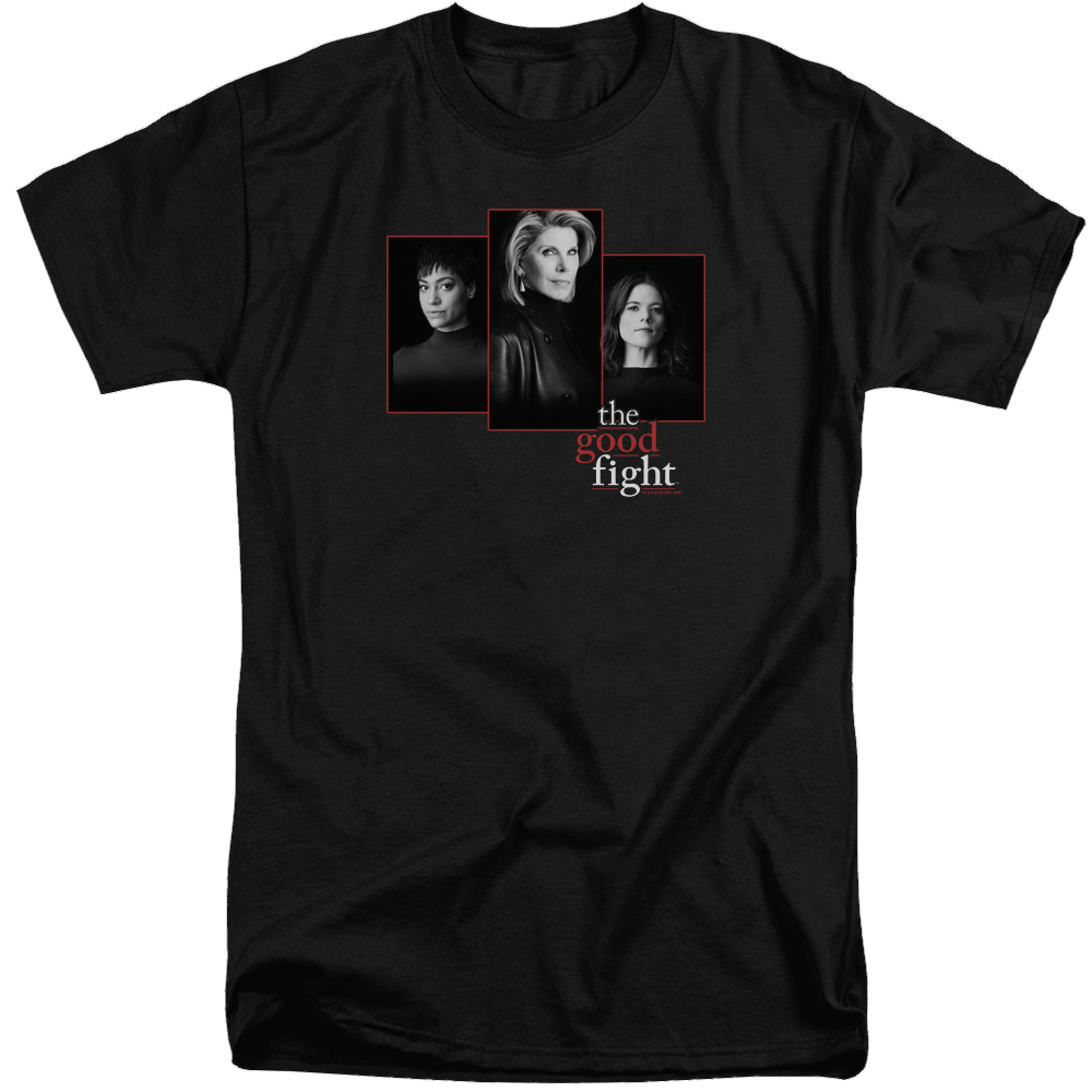 Good Fight, The The Good Fight Cast - Men's Tall Fit T-Shirt Men's Tall Fit T-Shirt Good Fight