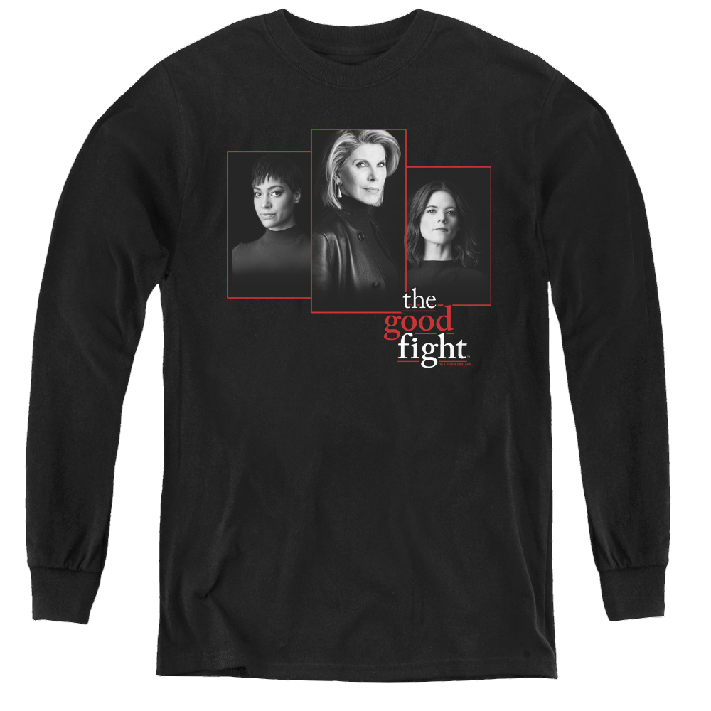 Good Fight, The The Good Fight Cast - Youth Long Sleeve T-Shirt Youth Long Sleeve T-Shirt Good Fight