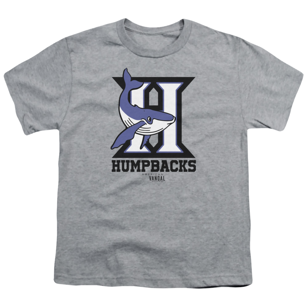 American Vandal Humpbacks - Youth T-Shirt Youth T-Shirt (Ages 8-12) American Vandal