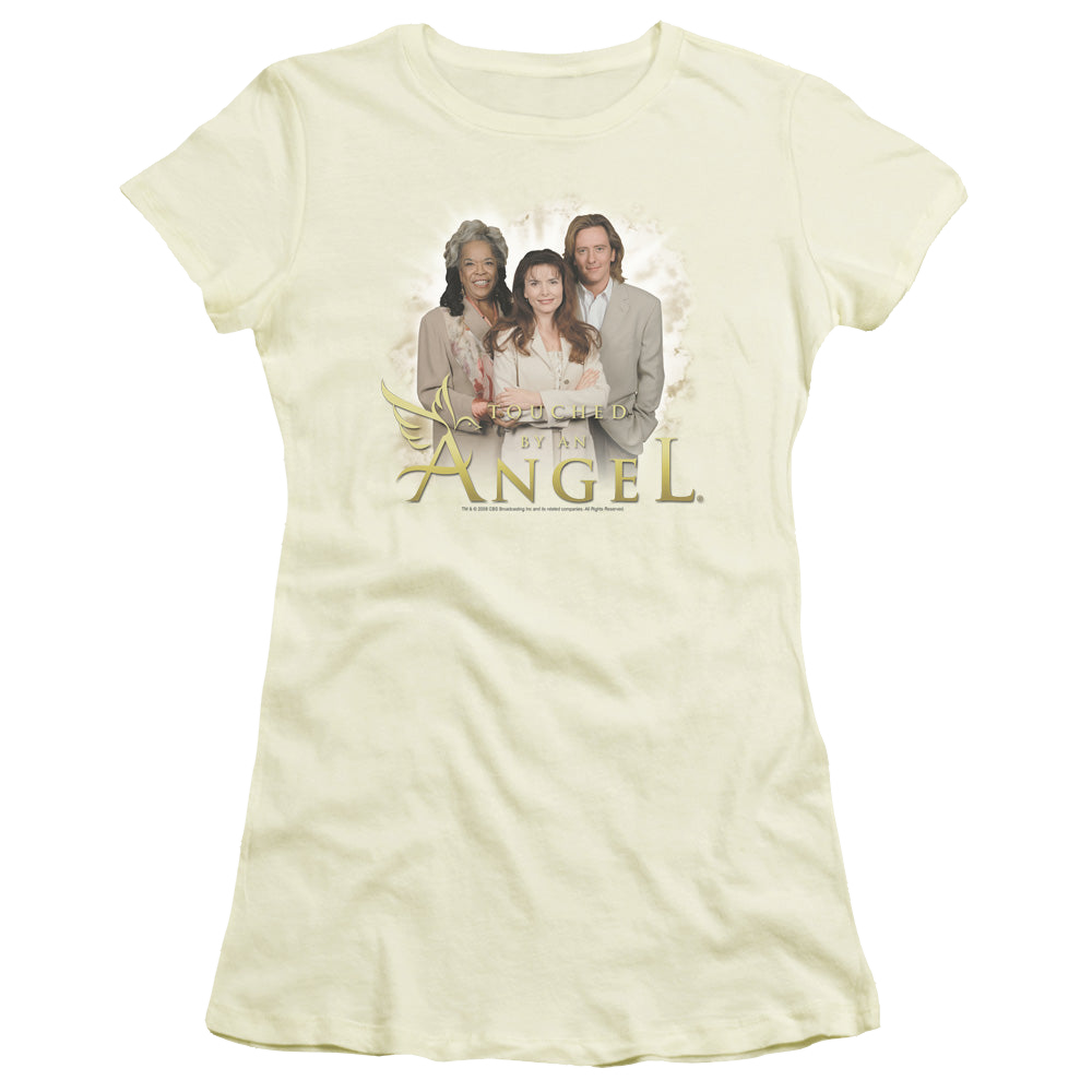 Touched by an Angel An Angel - Juniors T-Shirt Juniors T-Shirt Touched by an Angel