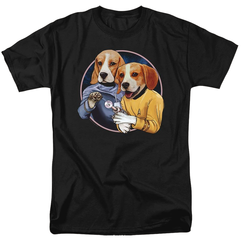Star Trek The Original Series Trek Dogs - Men's Regular Fit T-Shirt Men's Regular Fit T-Shirt Star Trek