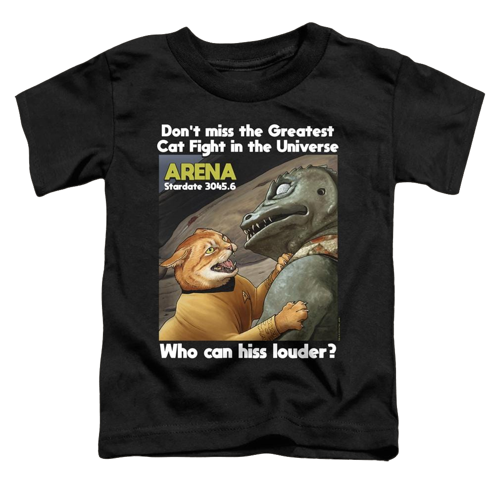 Star Trek The Original Series Cat Fight - Toddler T-Shirt Toddler T-Shirt Star Trek