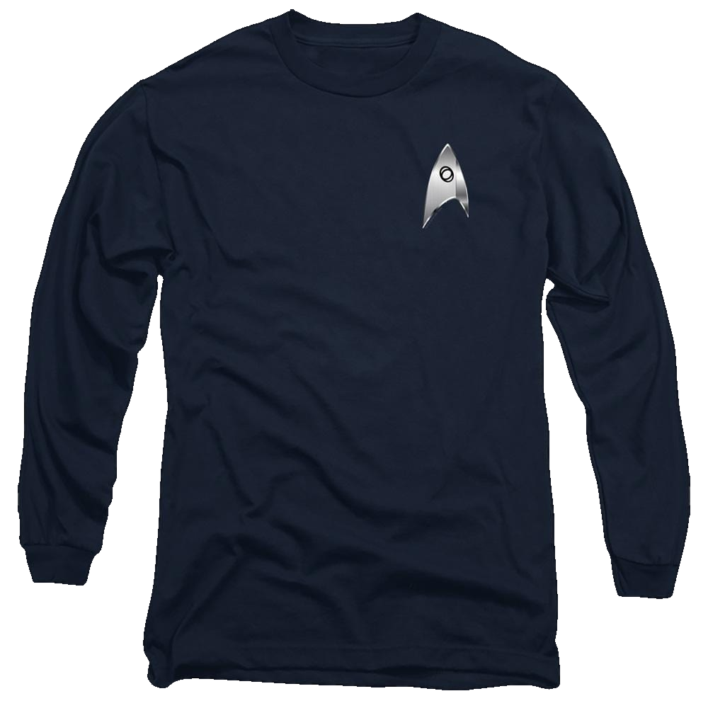 Star Trek Discovery Sciences Badge - Men's Long Sleeve T-Shirt Men's Long Sleeve T-Shirt Star Trek