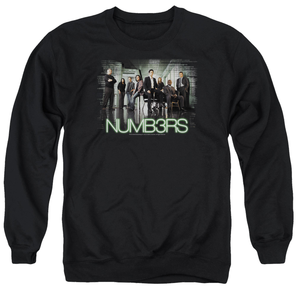 Numbers Numbers Cast - Men's Crewneck Sweatshirt Men's Crewneck Sweatshirt Numbers