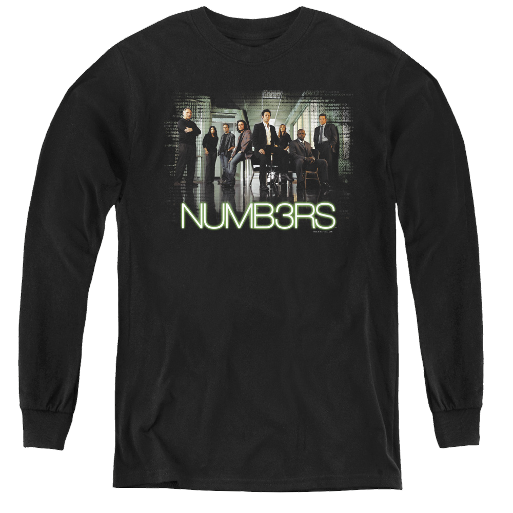 Numbers Numbers Cast - Youth Long Sleeve T-Shirt Youth Long Sleeve T-Shirt Numbers