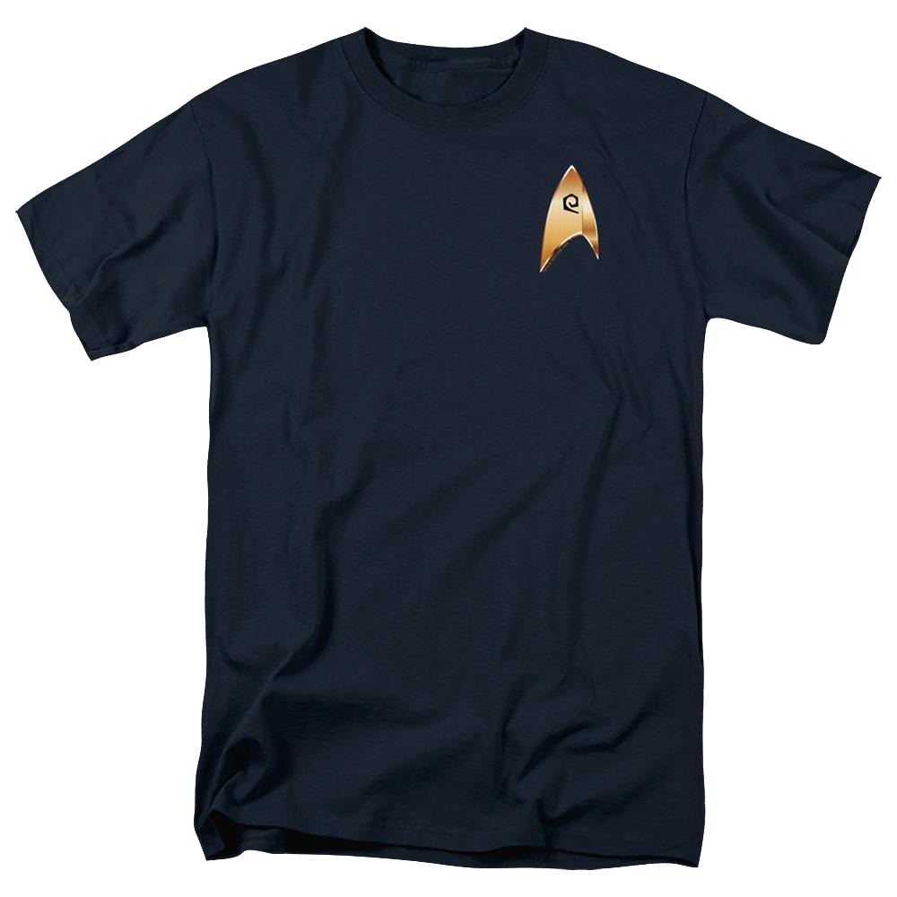 Star Trek Discovery Operations Badge - Men's Regular Fit T-Shirt Men's Regular Fit T-Shirt Star Trek