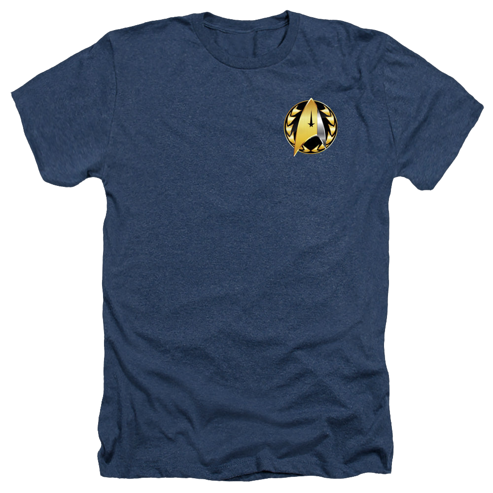 Star Trek Discovery Admiral Badge - Men's Heather T-Shirt Men's Heather T-Shirt Star Trek