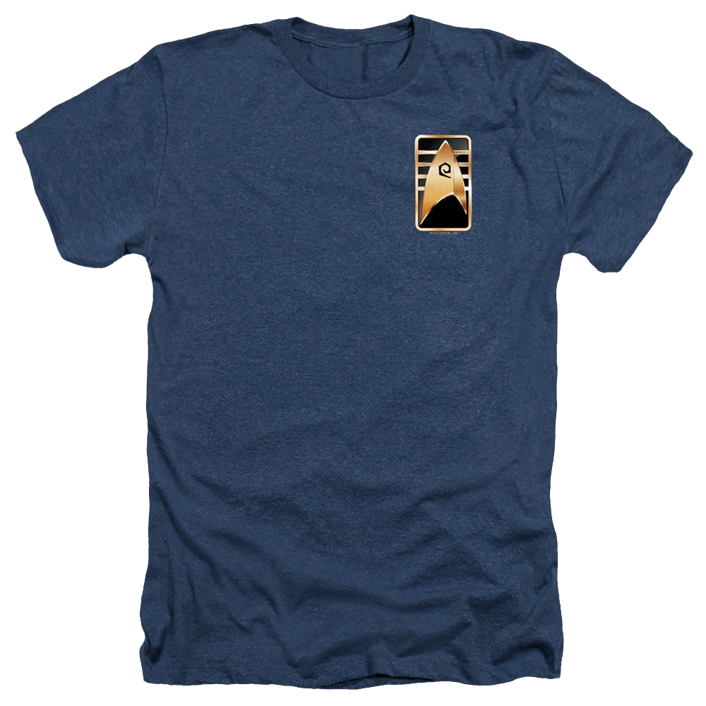 Star Trek Discovery Cadet Badge - Men's Heather T-Shirt Men's Heather T-Shirt Star Trek