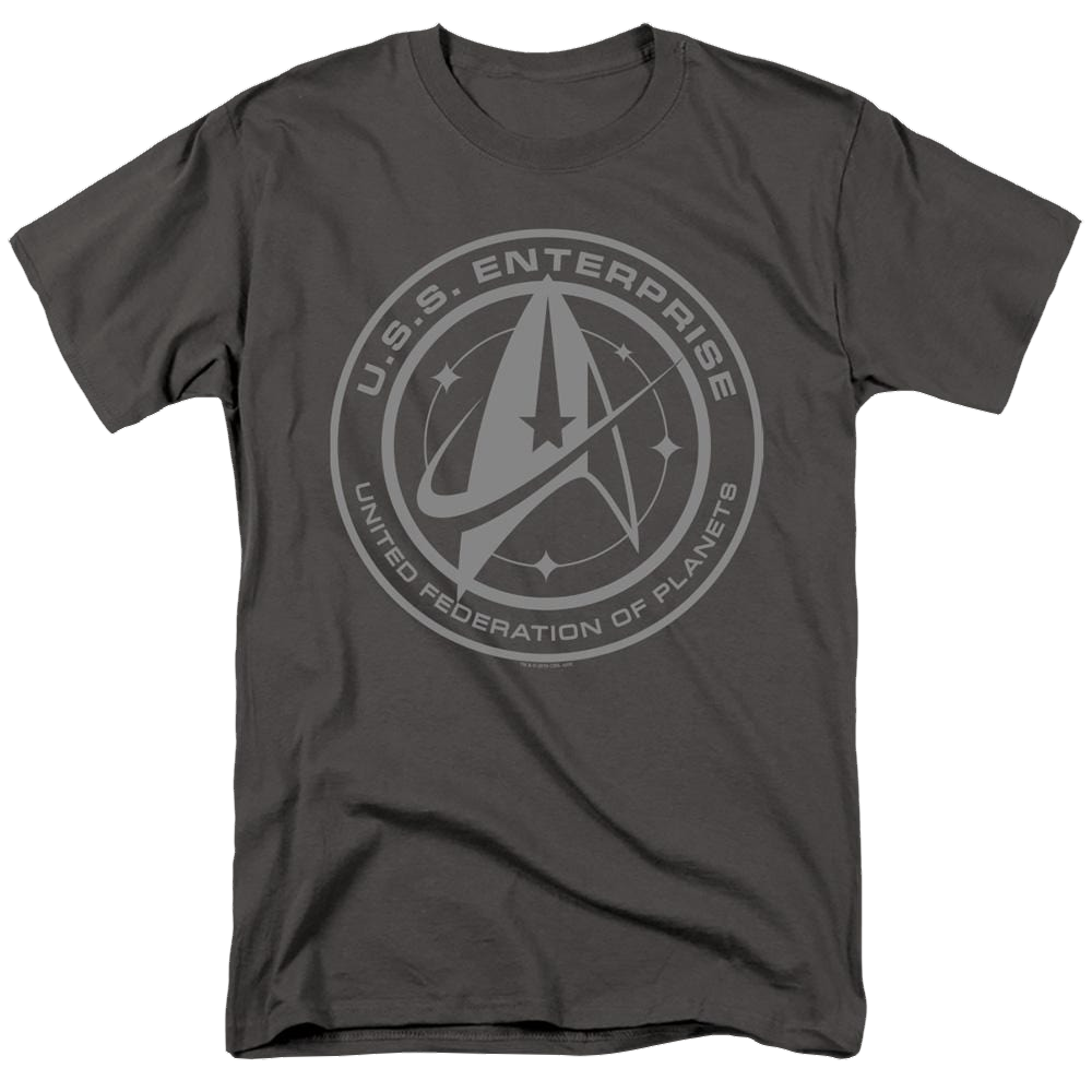 Star Trek Discovery Enterprise Crest - Men's Regular Fit T-Shirt Men's Regular Fit T-Shirt Star Trek